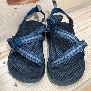 Chaco Kids' Z/1 Ecotread sandals Blue Colorway Unisex Boy/ Girl Size 3